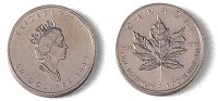 Platinum Canadian Maple Leaf