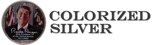 Colorized Silver 1 oz