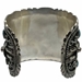 Carved Shell Eagle and Thunderbird Kachina Cuff Bracelet Francisco Gomez Jewelry 925 Silver - FGBR1018