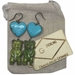 Bear and Heart Dangle Earrings Francisco Gomez - FGE7001