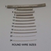 ROUND - Sterling Silver 925 Wire  (per ounce) - SRW