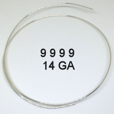 14 GA 9999 Fine Silver Wire